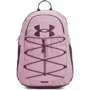 imageUnder Armour UnisexAdult Hustle Sport Backpack  Midnight Navy 410Metallic Silver  One Size Fits AllMauve Pink 698Ash Plum
