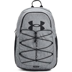 imageUnder Armour UnisexAdult Hustle Sport Backpack  Midnight Navy 410Metallic Silver  One Size Fits AllPitch Gray Medium Heather 012Black
