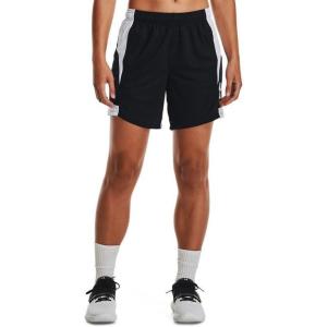 imageUnder Armour Womens Baseline 6quot Basketball Shorts001 Black  White  White
