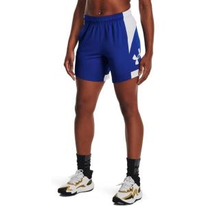 imageUnder Armour Womens Baseline 6quot Basketball Shorts400 Royal   White