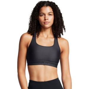 imageUnder Armour Womens Crossback Mid Impact Sports Bra010 Jet Gray  Jet Gray  Black