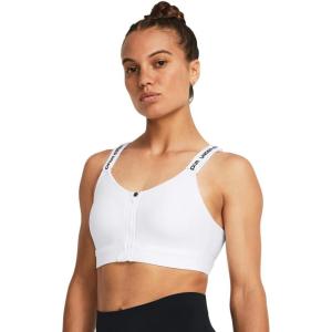 imageUnder Armour Womens Infinity High Impact Zip Sports Bra100 White   Black