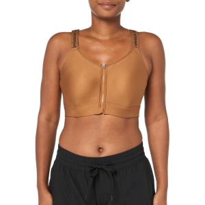 imageUnder Armour Womens Infinity High Impact Zip Sports Bra253 Tundra   Black