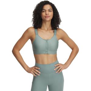 imageUnder Armour Womens Infinity High Impact Zip Sports Bra348 Silica Green   Silica Green