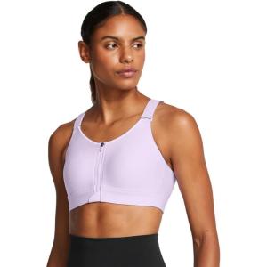 imageUnder Armour Womens Infinity High Impact Zip Sports Bra535 Salt Purple   Salt Purple