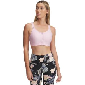 imageUnder Armour Womens Infinity High Impact Zip Sports Bra647 Prime Pink   Prime Pink