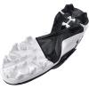 imageUnder Armour Boys Harper 7 Mid Junior Rubber Molded Cleat Baseball Shoe001 BlackWhiteBlack