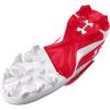 imageUnder Armour Boys Harper 7 Mid Junior Rubber Molded Cleat Baseball Shoe600 RedWhiteRed