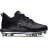 imageUnder Armour Boys Harper 8 TPU Jr Baseball Shoe001 BlackBlackMetallic Silver