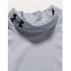 imageUnder Armour Boys HeatGear Mock Long SleeveSteel 035Black
