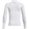 imageUnder Armour Boys HeatGear Mock Long SleeveWhite 100Black
