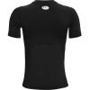 imageUnder Armour Boys HeatGear ShortSleeve TShirtBlack 001White