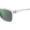 imageUnder Armour Boys Ua Hustle Jr Rectangular SunglassesCrystal Clear