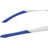 imageUnder Armour Boys Ua Playmaker Jr Wrap SunglassesMatte WhiteBlue Multi
