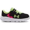 imageUnder Armour Girls Assert 9 Alternate Closure Running ShoeBlack 002Quirky Lime