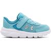 imageUnder Armour Girls Assert 9 Alternate Closure Running ShoeSky Blue 300White