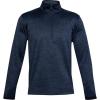 imageUnder Armour Mens Armour Fleece 12 Zip TShirtAcademy Blue 408Black