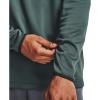 imageUnder Armour Mens Armour Fleece 12 Zip TShirtBaroque Green 310Black