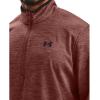 imageUnder Armour Mens Armour Fleece 12 Zip TShirtCinna Red 688Black