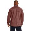 imageUnder Armour Mens Armour Fleece 12 Zip TShirtCinna Red 688Black