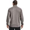 imageUnder Armour Mens Armour Fleece 12 Zip TShirtConcrete 066Black
