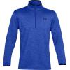 imageUnder Armour Mens Armour Fleece 12 Zip TShirtEmotion Blue 401Black