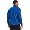 imageUnder Armour Mens Armour Fleece 12 Zip TShirtEmotion Blue 401Black