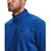 imageUnder Armour Mens Armour Fleece 12 Zip TShirtEmotion Blue 401Black