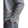 imageUnder Armour Mens Armour Fleece 12 Zip TShirtHalo Gray 014Black