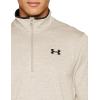 imageUnder Armour Mens Armour Fleece 12 Zip TShirtHighland Buff 200Black