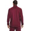 imageUnder Armour Mens Armour Fleece 12 Zip TShirtLeague Red 626Black