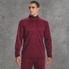 imageUnder Armour Mens Armour Fleece 12 Zip TShirtLeague Red 626Black
