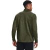 imageUnder Armour Mens Armour Fleece 12 Zip TShirtMarine Od Green 390Black