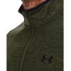 imageUnder Armour Mens Armour Fleece 12 Zip TShirtMarine Od Green 390Black