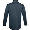 imageUnder Armour Mens Armour Fleece 12 Zip TShirtMechanic Blue 467Black
