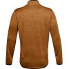imageUnder Armour Mens Armour Fleece 12 Zip TShirtYellow Ochre 707Black