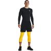 imageUnder Armour Mens Armour Heatgear 34 Leggings790 Taxi   Black