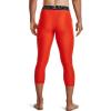 imageUnder Armour Mens Armour Heatgear 34 Leggings860 Dark Orange   White