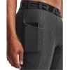 imageUnder Armour Mens Armour Heatgear 34 LeggingsCarbon Heather 090Black