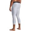 imageUnder Armour Mens Armour Heatgear 34 LeggingsMod Gray 011Black
