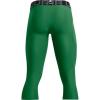 imageUnder Armour Mens Armour Heatgear 34 LeggingsTeam Kelly Green  White