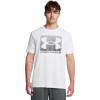 imageUnder Armour Mens Boxed Sports Updated Short Sleeve T Shirt100 White   Pitch Gray