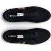 imageUnder Armour Mens Charged Pursuit 3 Running Shoe005 BlackBlackMetallic Gold