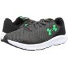 imageUnder Armour Mens Charged Pursuit 3 Running Shoe101 Jet GrayBlackExtreme Green
