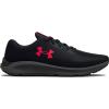 imageUnder Armour Mens Charged Pursuit 3 Running ShoeBlack 003Red