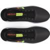 imageUnder Armour Mens Charged Pursuit 3 Running ShoeJet Gray 100Blaze Orange