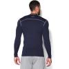 imageUnder Armour Mens ColdGear Armour Compression Mock LongSleeve TShirtMidnight Navy Steel