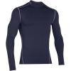 imageUnder Armour Mens ColdGear Armour Compression Mock LongSleeve TShirtNavy Steel