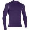 imageUnder Armour Mens ColdGear Armour Compression Mock LongSleeve TShirtPurple Steel