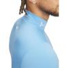 imageUnder Armour Mens ColdGear Compression Mock475 Carolina Blue  White  White